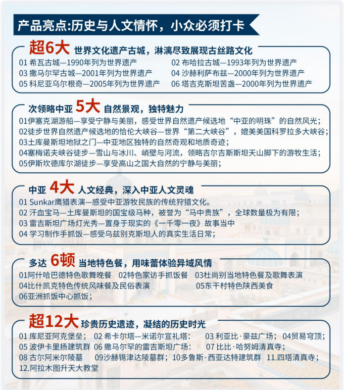再现古丝绸之路的辉煌中亚五国21天19晚A团文化探索超值之旅 - 配图版_03